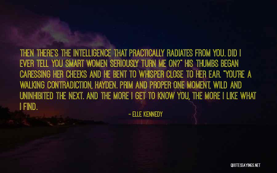 Contradictions Quotes By Elle Kennedy