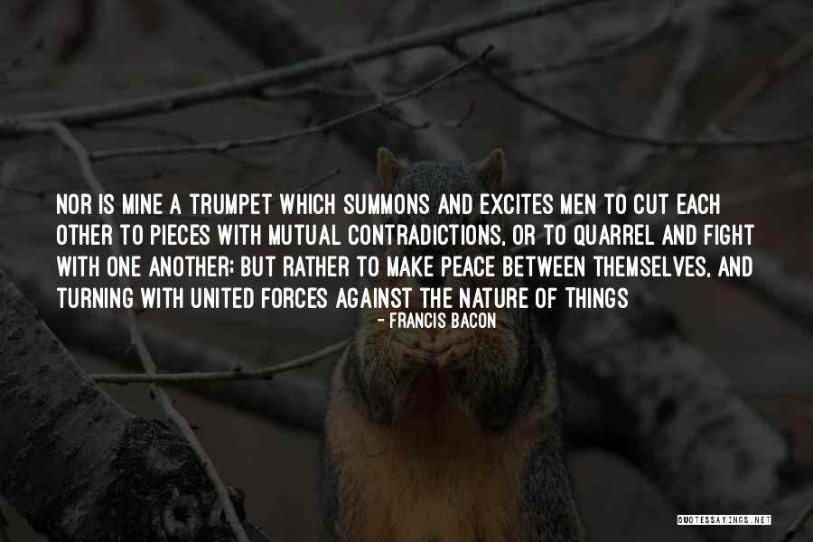 Contradictions Quotes By Francis Bacon