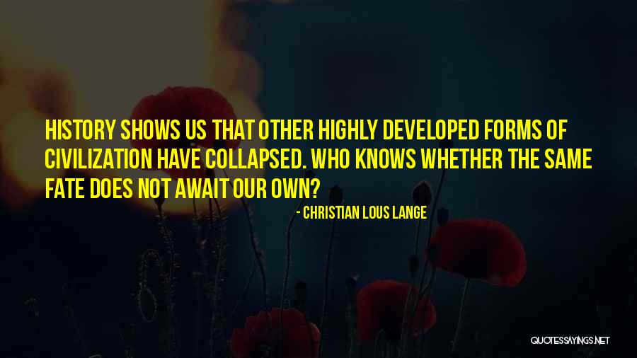 Contraponer Significado Quotes By Christian Lous Lange Contraponer Significado Quotes By Christian Lous Lange