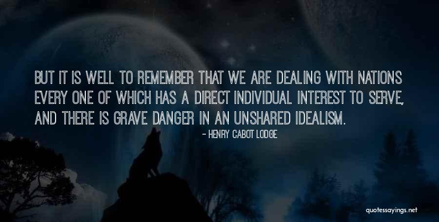 Contraproducente In English Quotes By Henry Cabot Lodge Contraproducente In English Quotes By Henry Cabot Lodge
