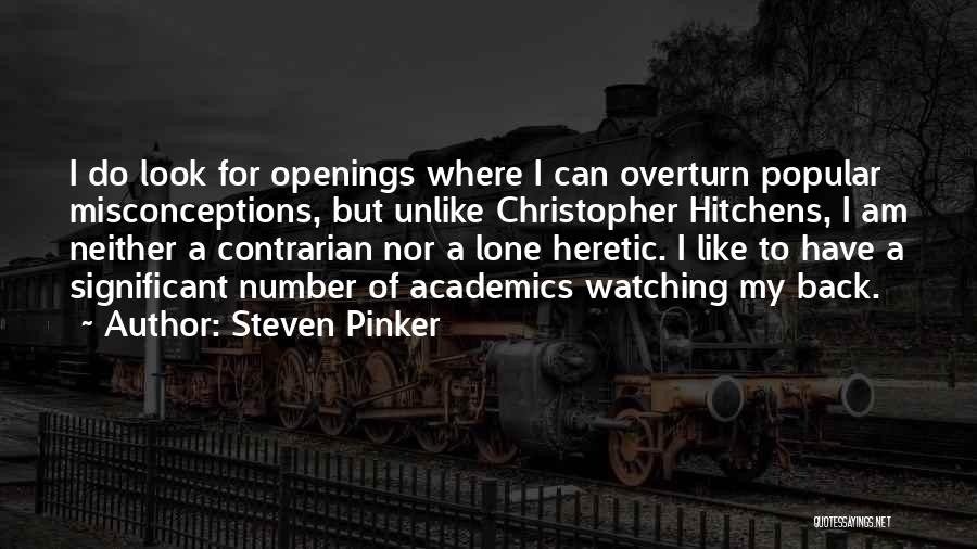 Contrarian Quotes By Steven Pinker