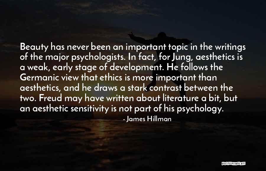 Contrast Between Quotes By James Hillman Contrast Between Quotes By James Hillman