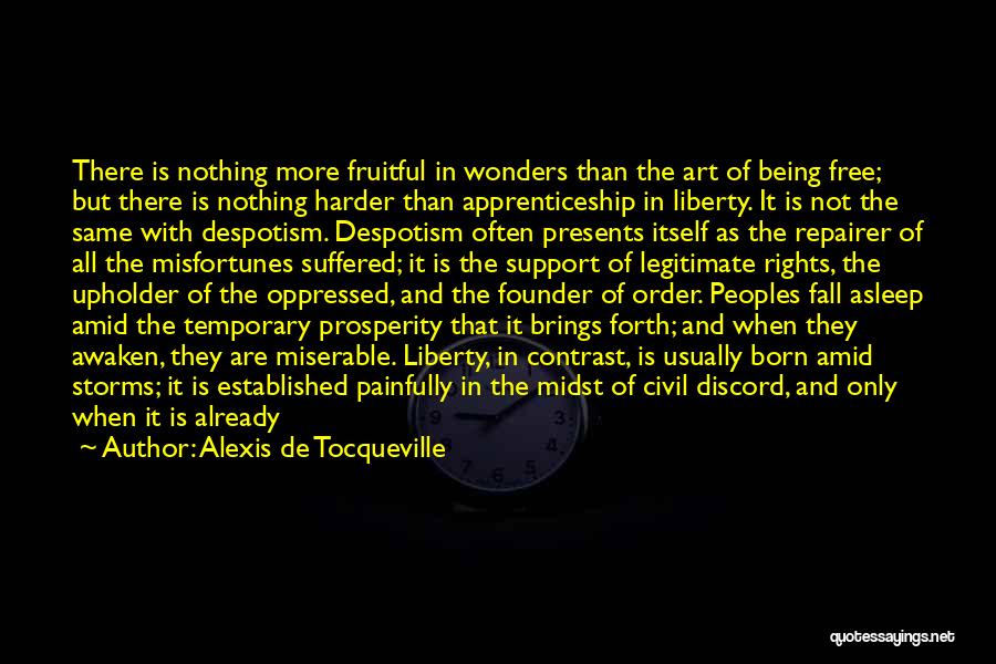 Contrast In Art Quotes By Alexis De Tocqueville
