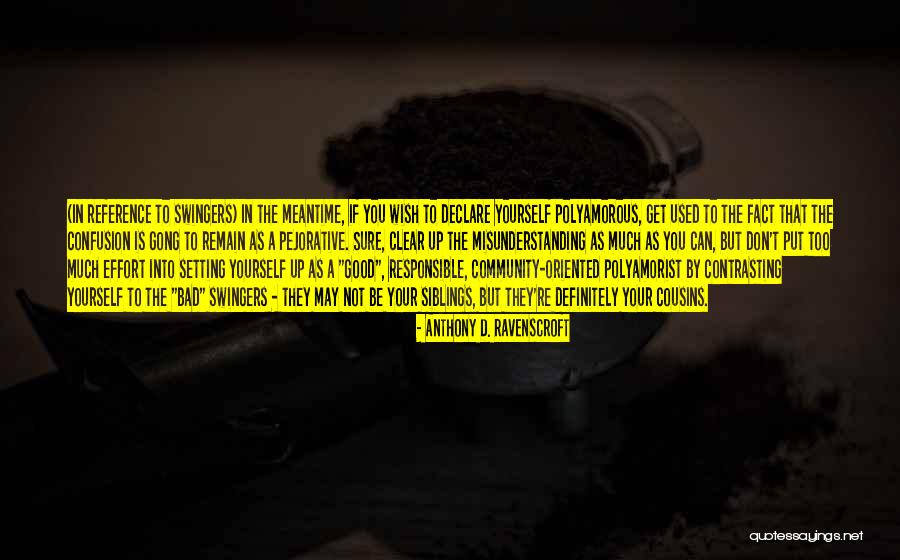 Contrasting Quotes By Anthony D. Ravenscroft Contrasting Quotes By Anthony D. Ravenscroft