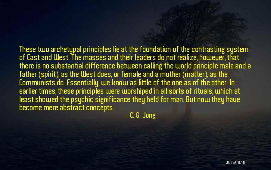 Contrasting Quotes By C. G. Jung Contrasting Quotes By C. G. Jung