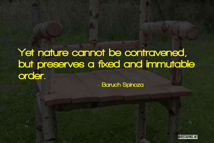 Contravened Quotes By Baruch Spinoza Contravened Quotes By Baruch Spinoza