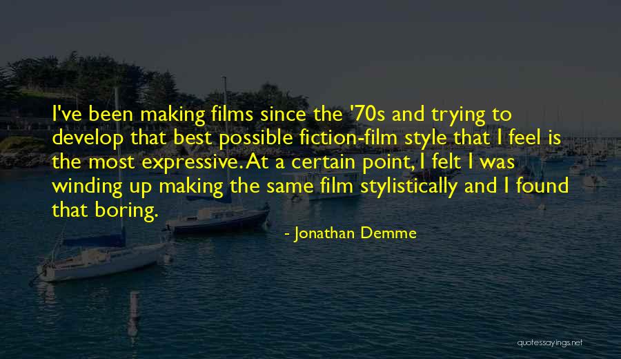 Contrepartie In English Quotes By Jonathan Demme Contrepartie In English Quotes By Jonathan Demme