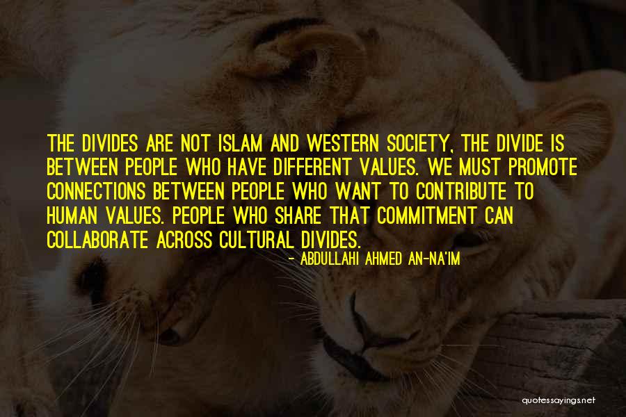 Contribute Society Quotes By Abdullahi Ahmed An-Na'im