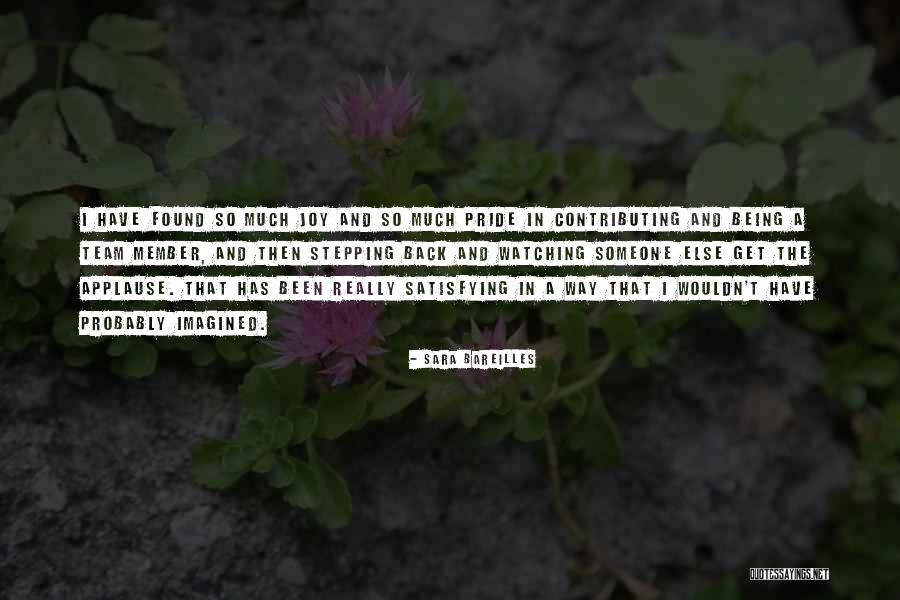 Contributing Quotes By Sara Bareilles Contributing Quotes By Sara Bareilles