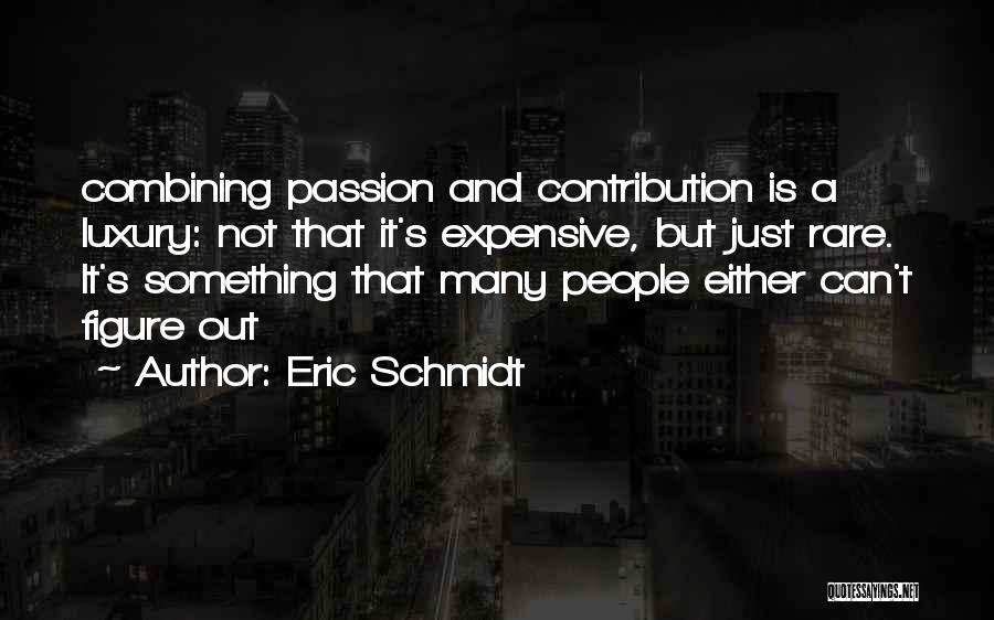 Contribution Quotes By Eric Schmidt