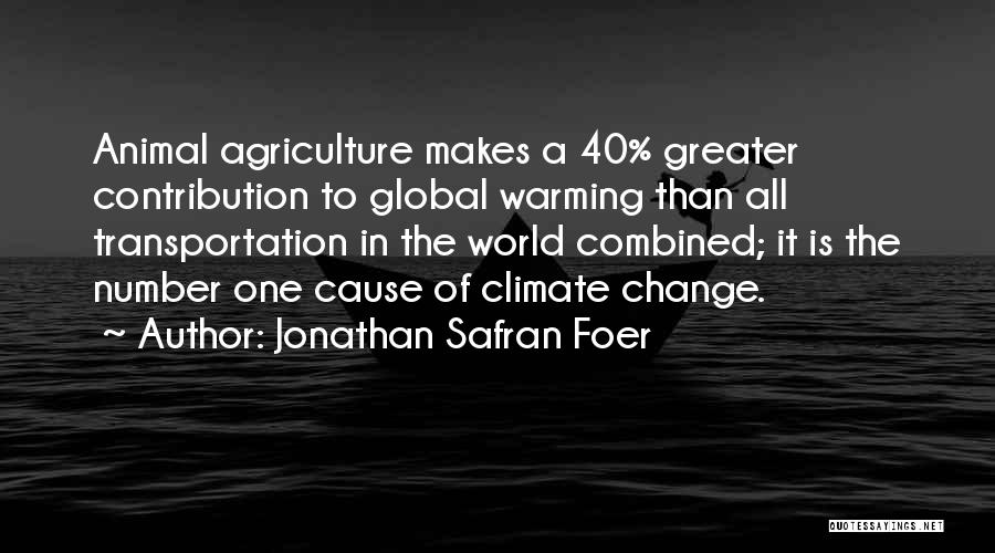 Contribution Quotes By Jonathan Safran Foer