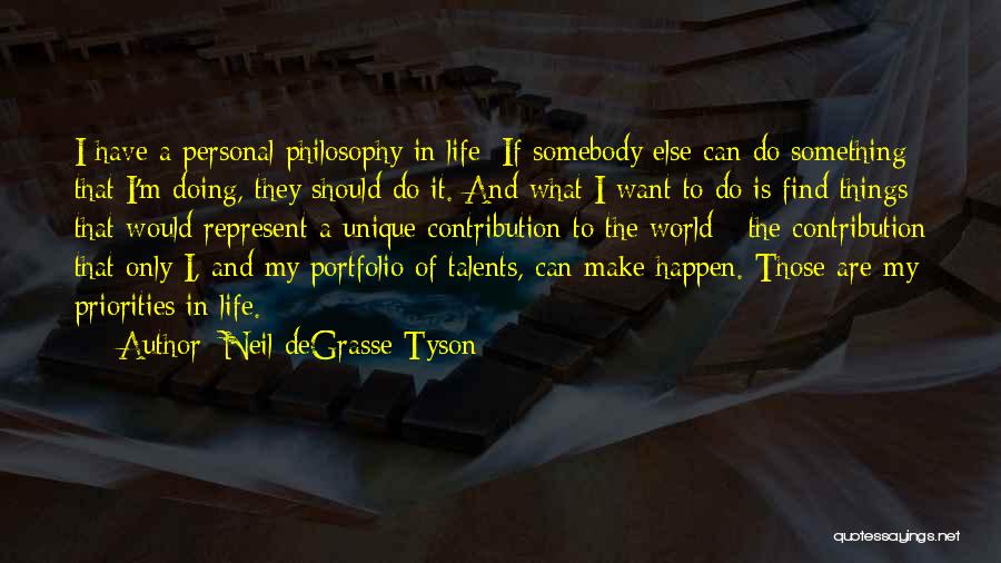 Contribution Quotes By Neil DeGrasse Tyson