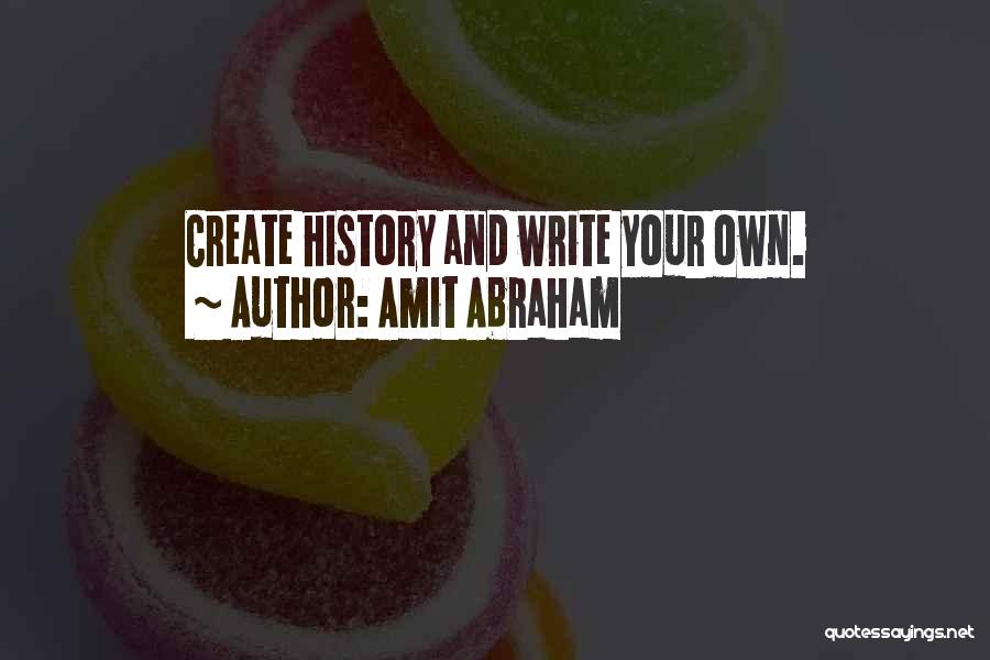 Contribution To Society Quotes By Amit Abraham