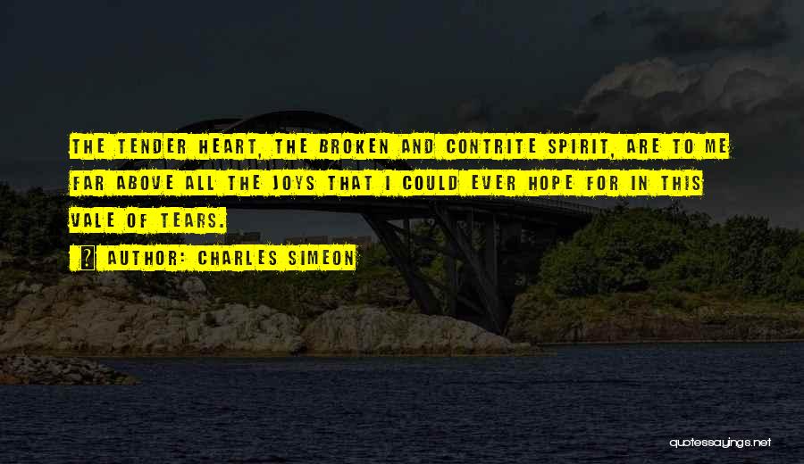 Contrite Heart Quotes By Charles Simeon Contrite Heart Quotes By Charles Simeon