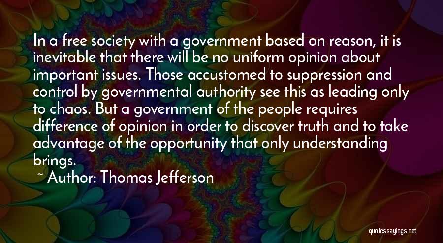 Control And Chaos Quotes By Thomas Jefferson