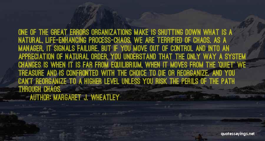 Control Chaos Quotes By Margaret J. Wheatley