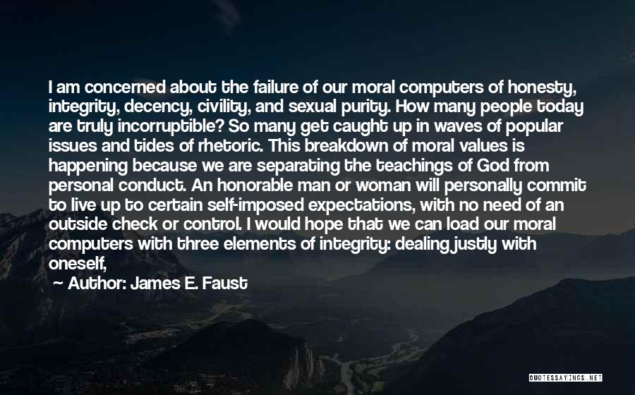 Control Issues Quotes By James E. Faust