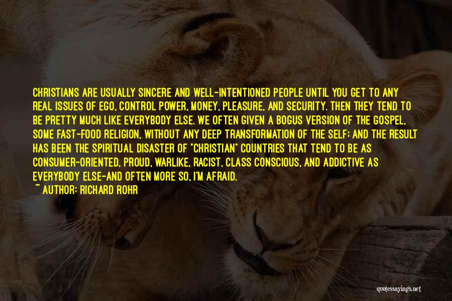 Control Issues Quotes By Richard Rohr