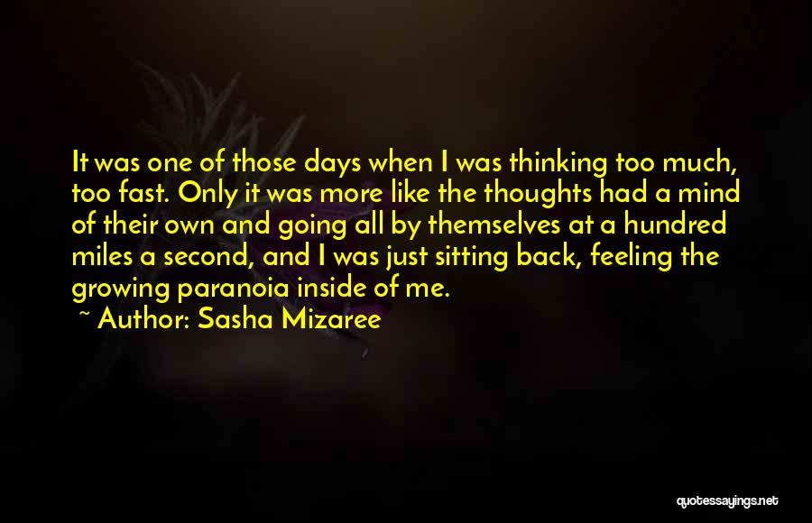 Control Issues Quotes By Sasha Mizaree