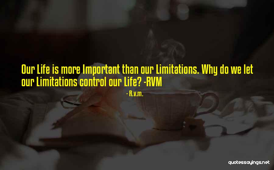 Control M Quotes By R.v.m. Control M Quotes By R.v.m.