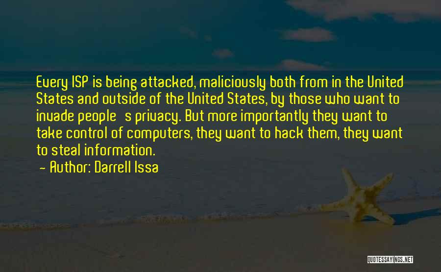 Control Of Information Quotes By Darrell Issa