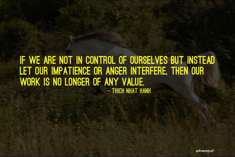 Control Over Anger Quotes By Thich Nhat Hanh