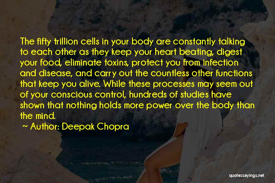 Control Over Mind Quotes By Deepak Chopra