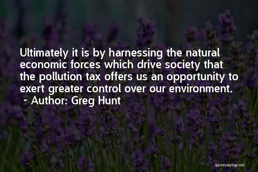 Control Over Society Quotes By Greg Hunt