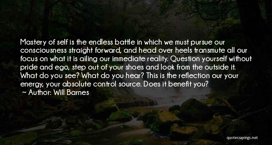 Control Over Yourself Quotes By Will Barnes