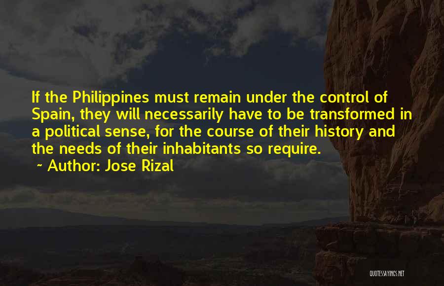 Control Quotes By Jose Rizal