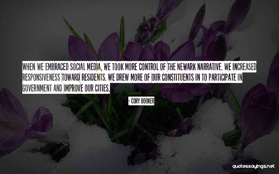 Control The Narrative Quotes By Cory Booker Control The Narrative Quotes By Cory Booker