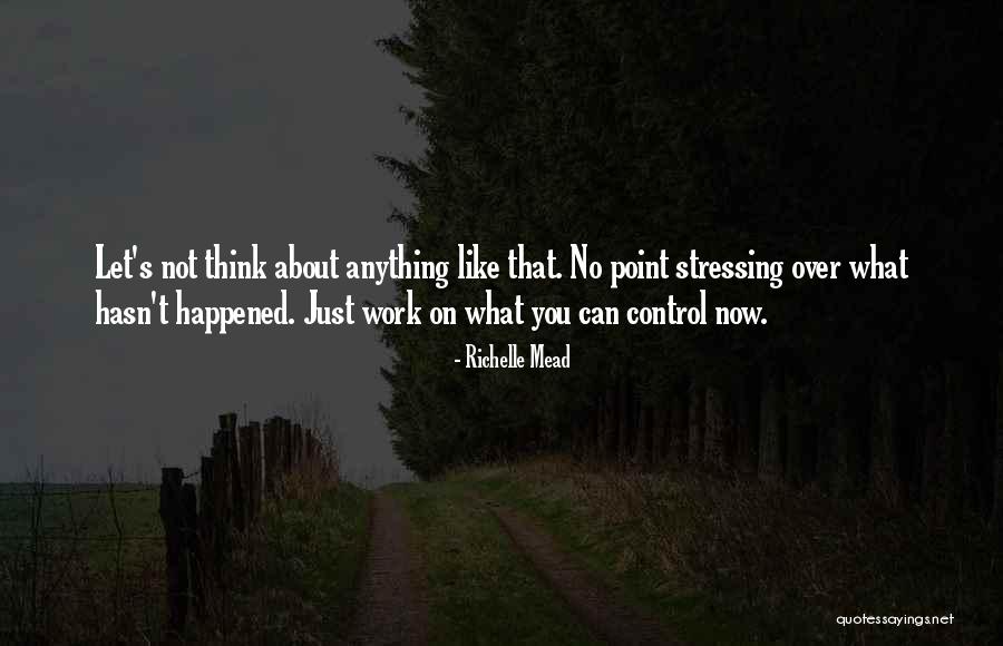 Control What You Can Quotes By Richelle Mead Control What You Can Quotes By Richelle Mead