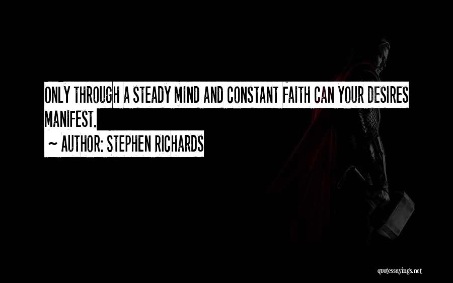 Control Your Desires Quotes By Stephen Richards