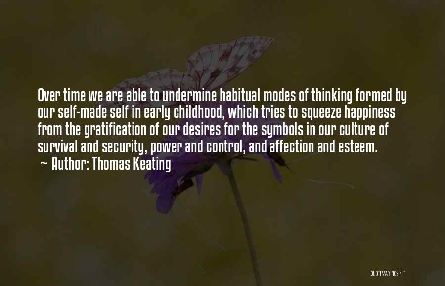 Control Your Desires Quotes By Thomas Keating