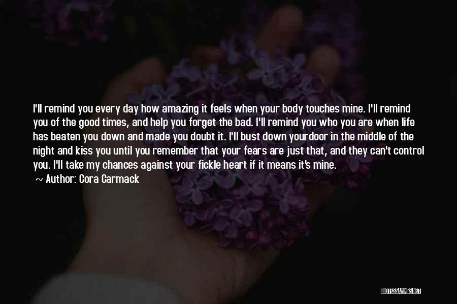 Control Your Heart Quotes By Cora Carmack