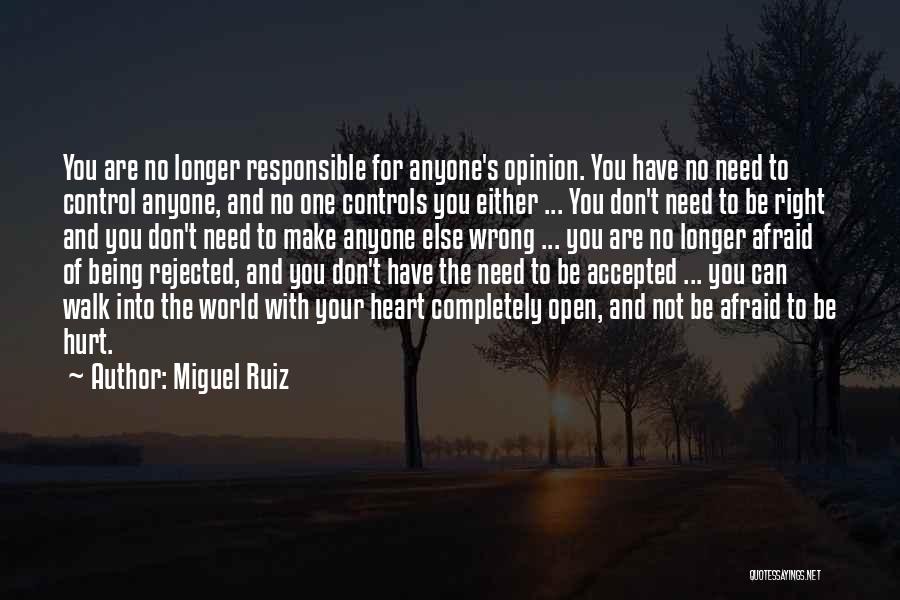 Control Your Heart Quotes By Miguel Ruiz