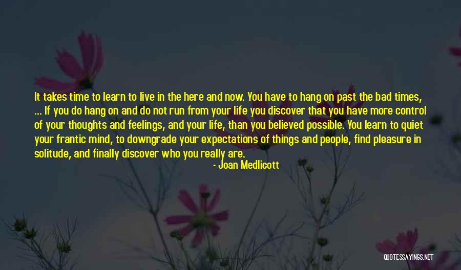 Control Your Thoughts Control Your Life Quotes By Joan Medlicott