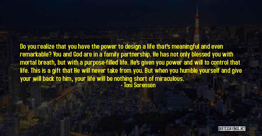 Control Your Thoughts Control Your Life Quotes By Toni Sorenson