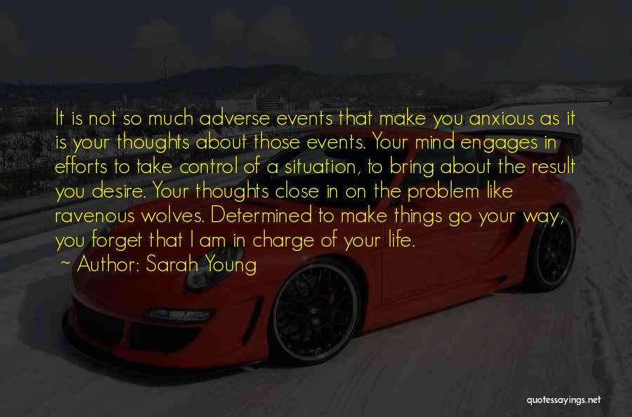 Control Your Thoughts Quotes By Sarah Young