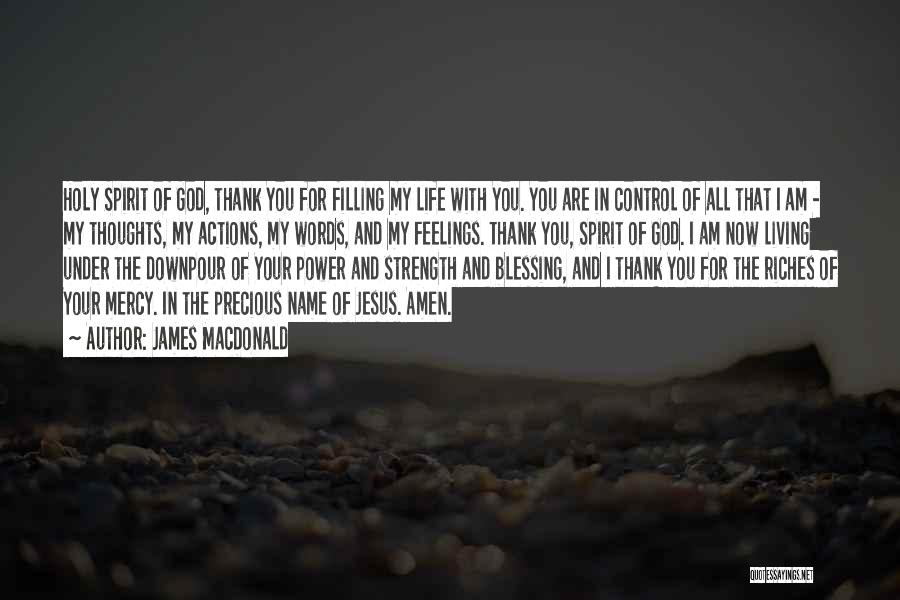 Control Your Words Quotes By James MacDonald