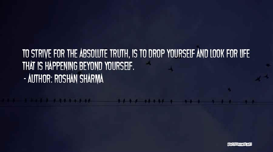 Control Yourself Quotes By Roshan Sharma