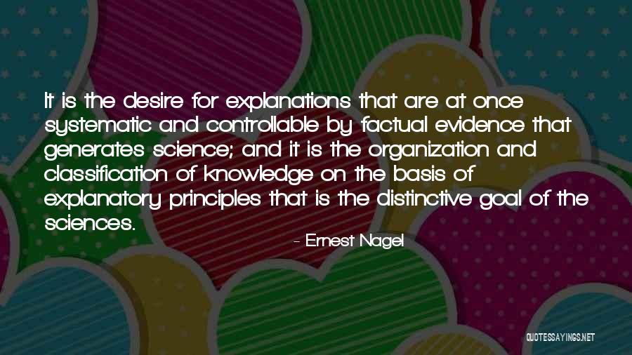 Controllable Quotes By Ernest Nagel