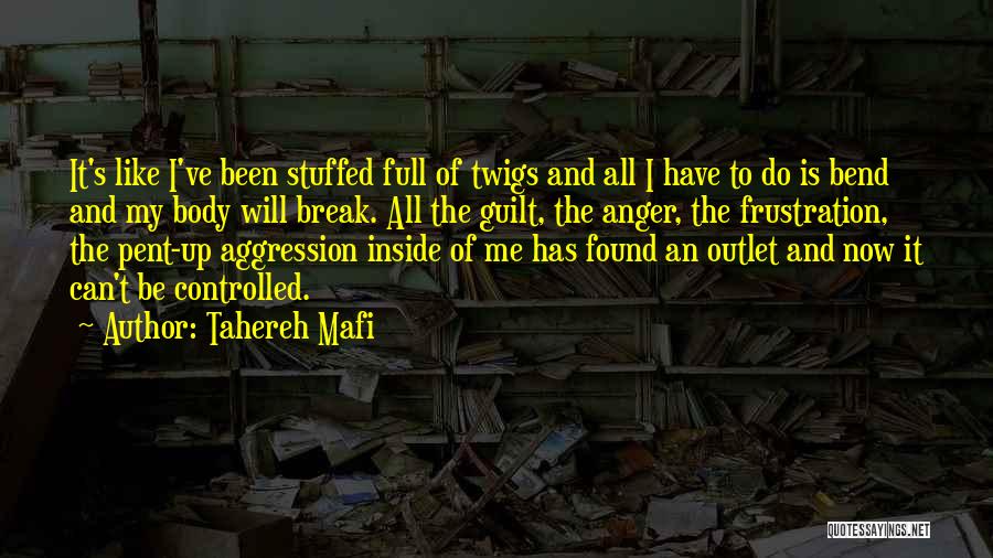 Controlled Aggression Quotes By Tahereh Mafi