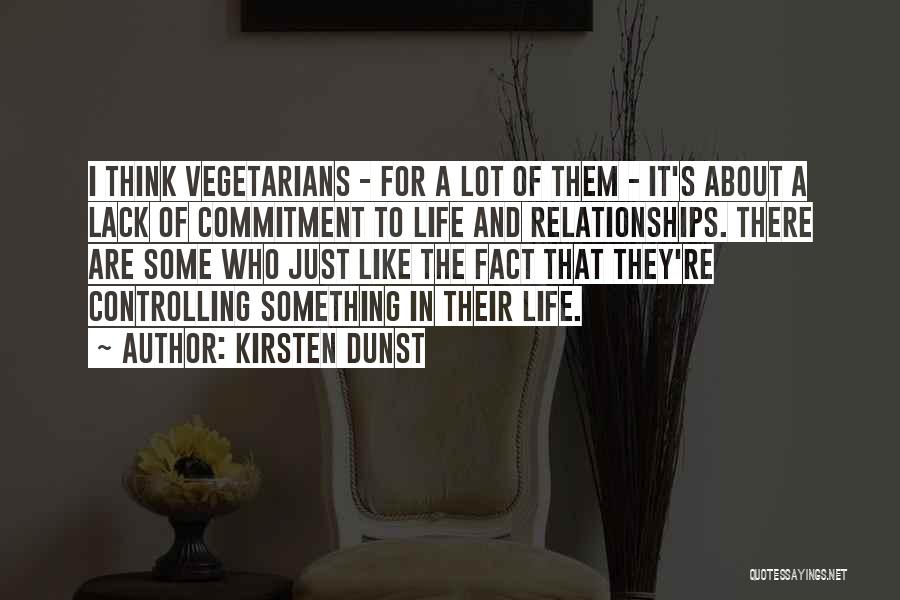 Controlling Life Quotes By Kirsten Dunst