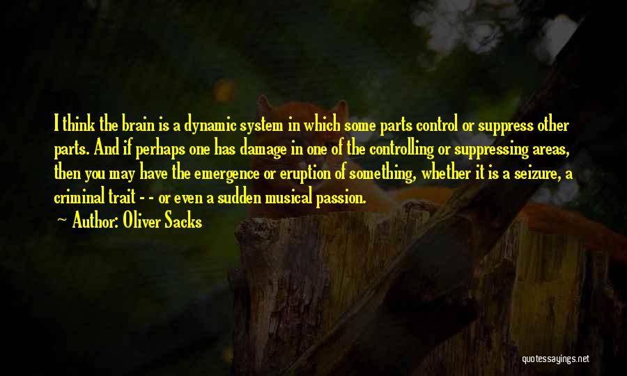 Controlling Quotes By Oliver Sacks