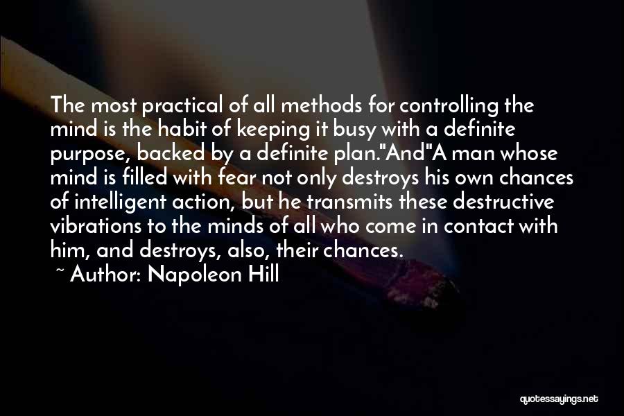 Controlling The Mind Quotes By Napoleon Hill