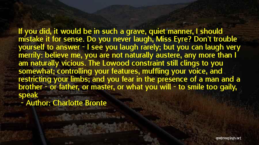 Controlling What You Can Quotes By Charlotte Bronte