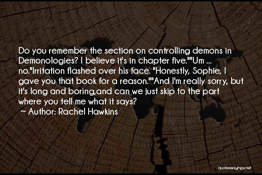 Controlling What You Can Quotes By Rachel Hawkins