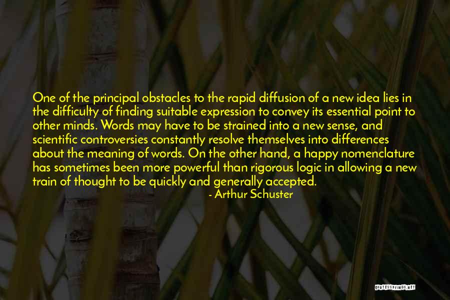 Controversies Quotes By Arthur Schuster Controversies Quotes By Arthur Schuster