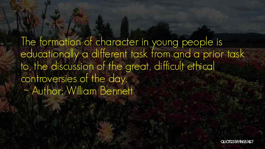 Controversies Quotes By William Bennett